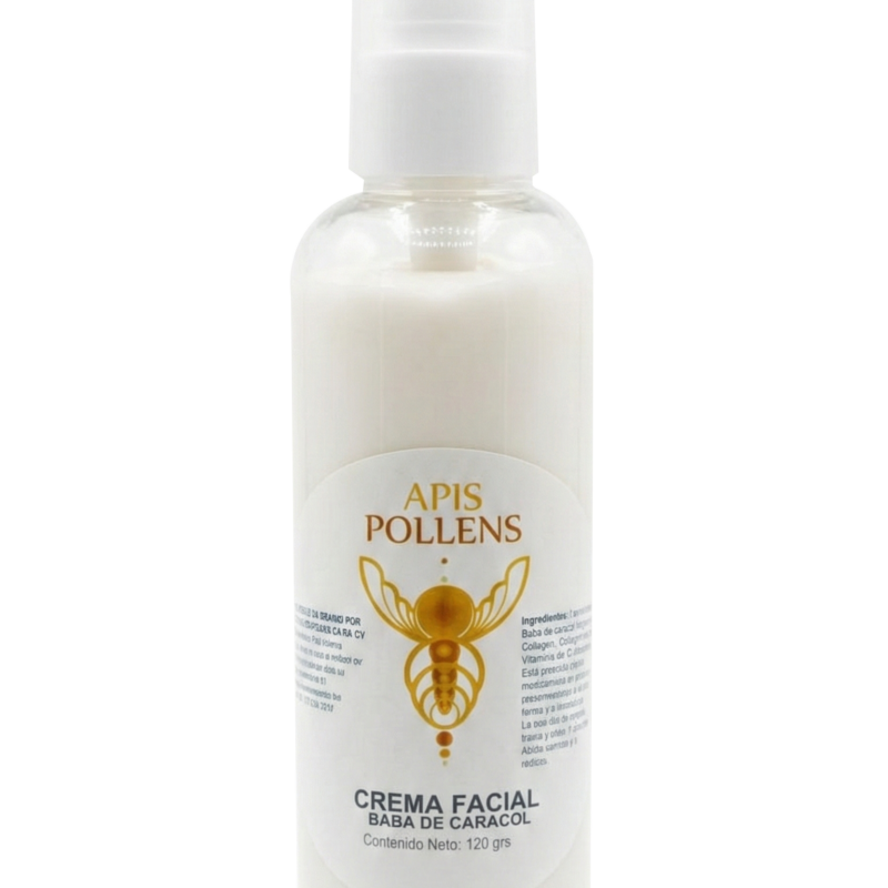 APIS POLLEN Crema Facial con Baba de Caracol 120g